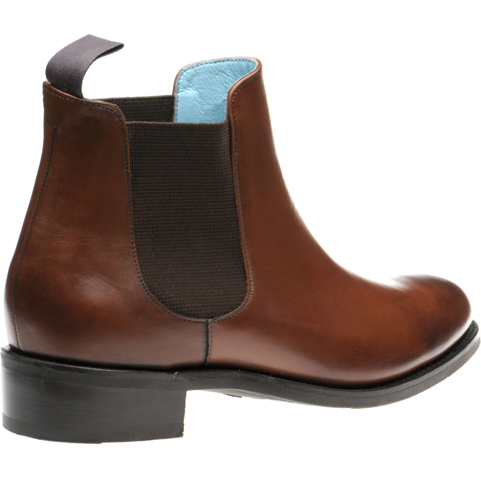 Herring Tamara Ladies ladies rubber-soled Chelsea boots in walnut calf - Image 4