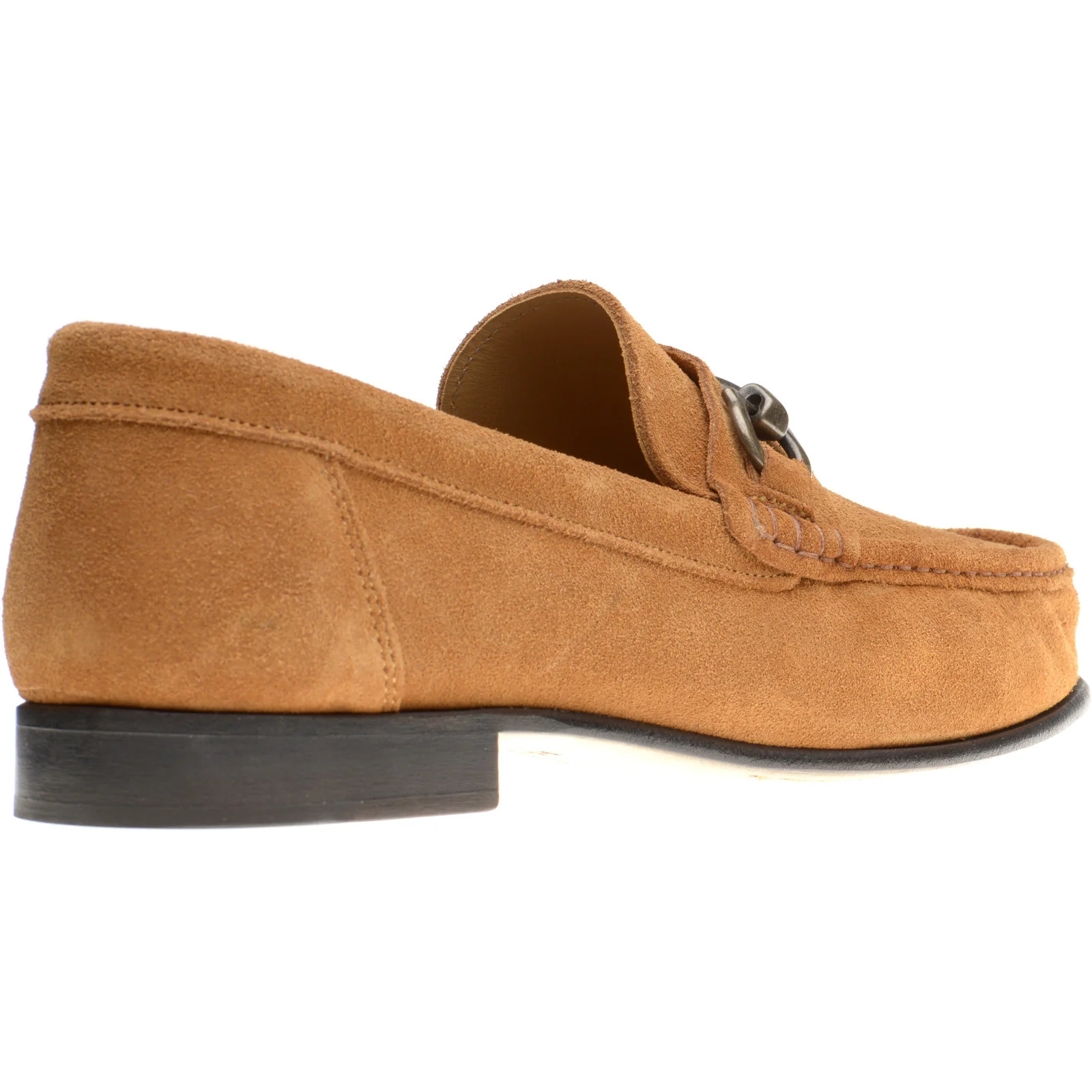 Herring Taormina mens hybrid-soled loafers in brown suede - Image 4
