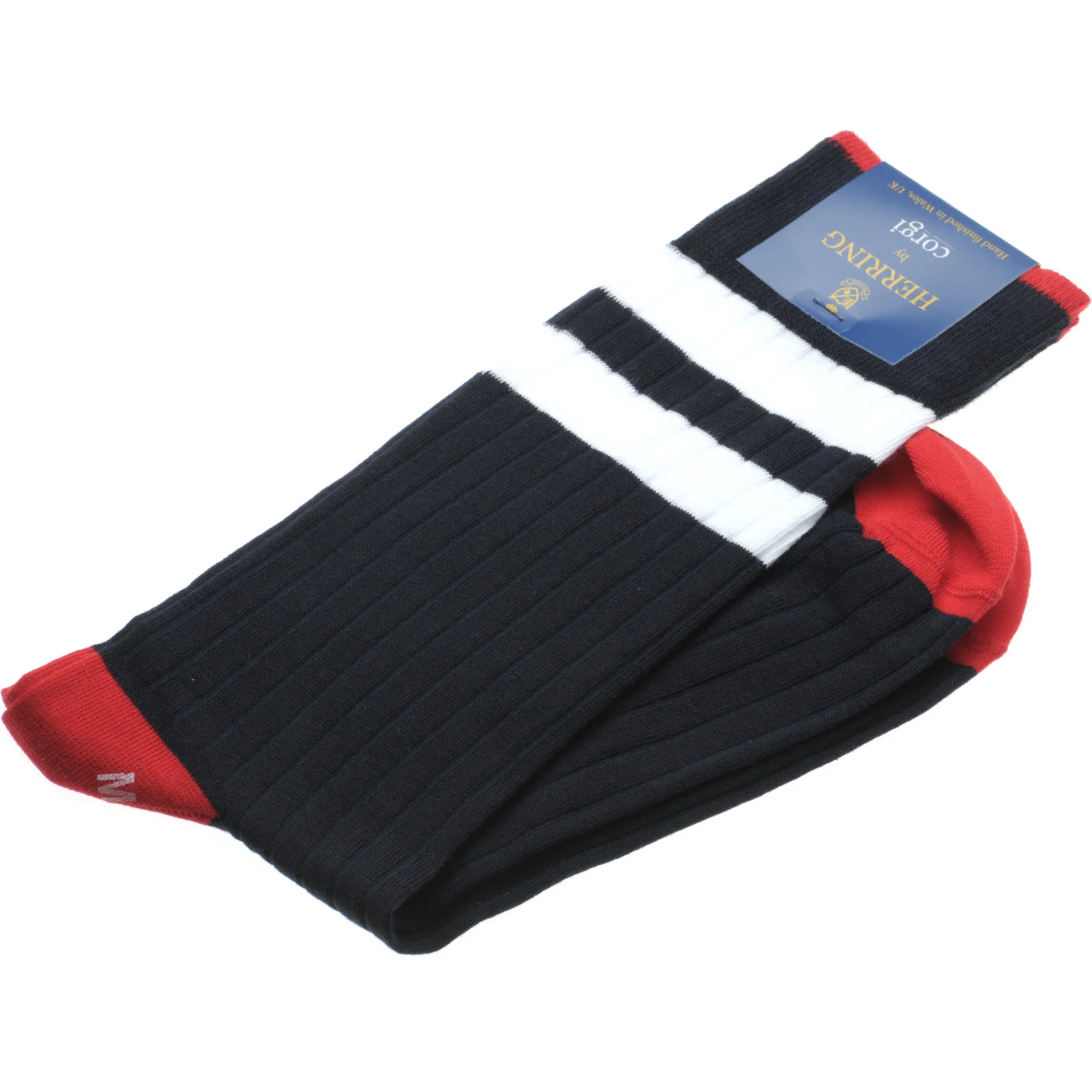 Herring Track Sock in dark navy