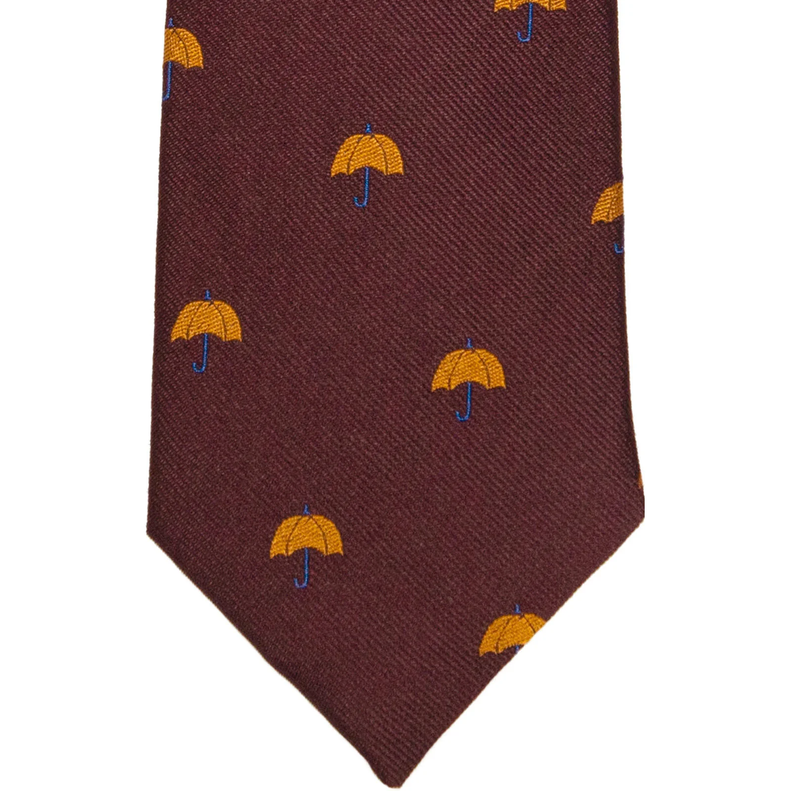 Herring Umbrella Tie in wine