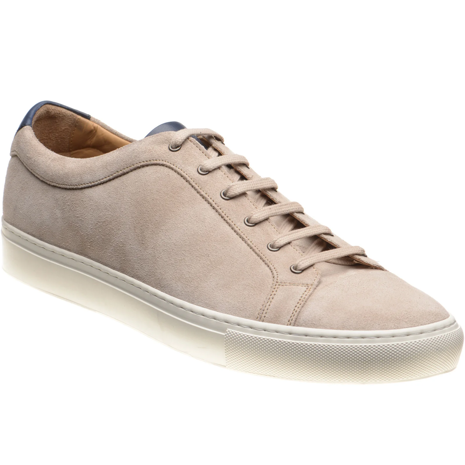 Loake Dash mens rubber-soled in stone suede (second)