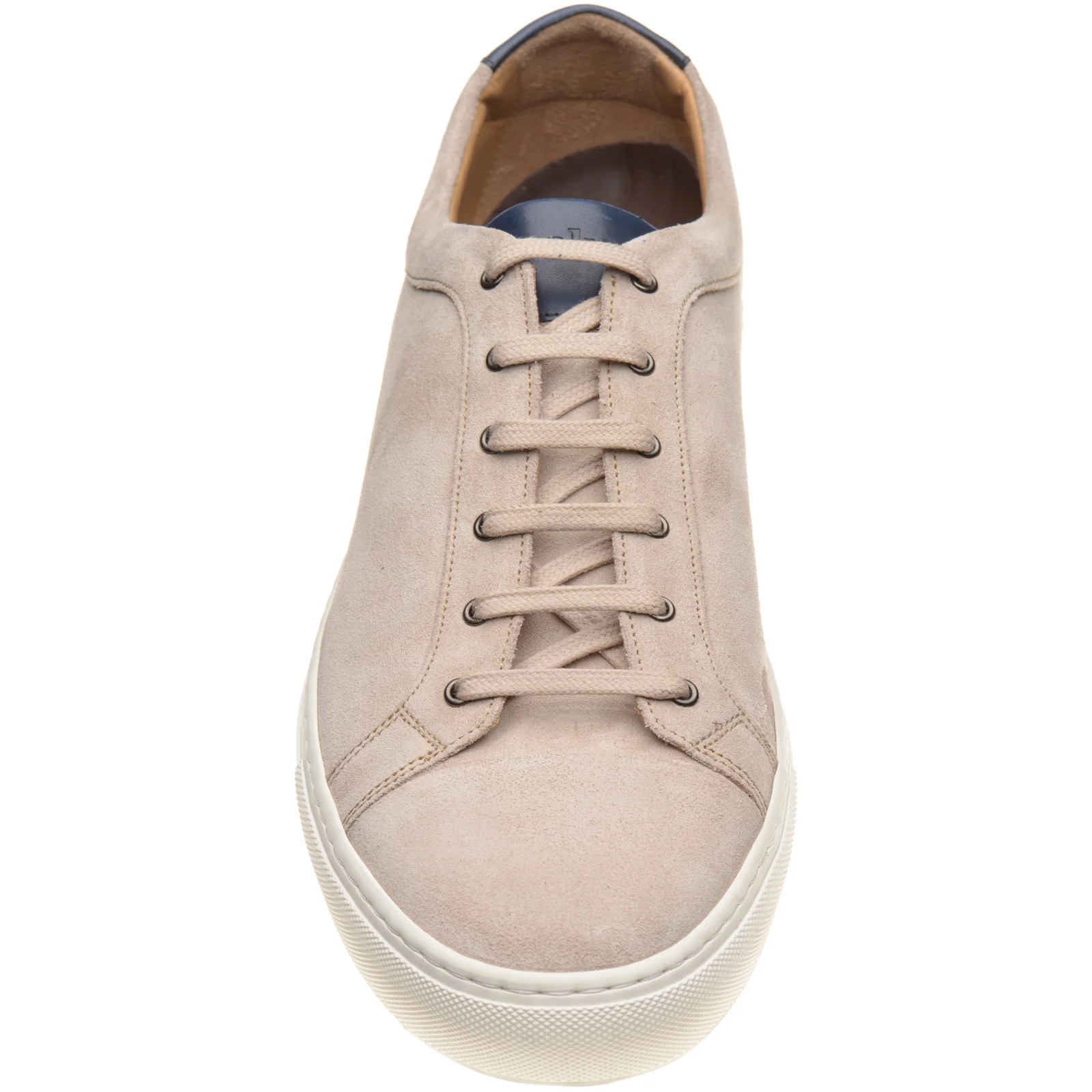 Loake Dash mens rubber-soled in stone suede (second) - Image 2