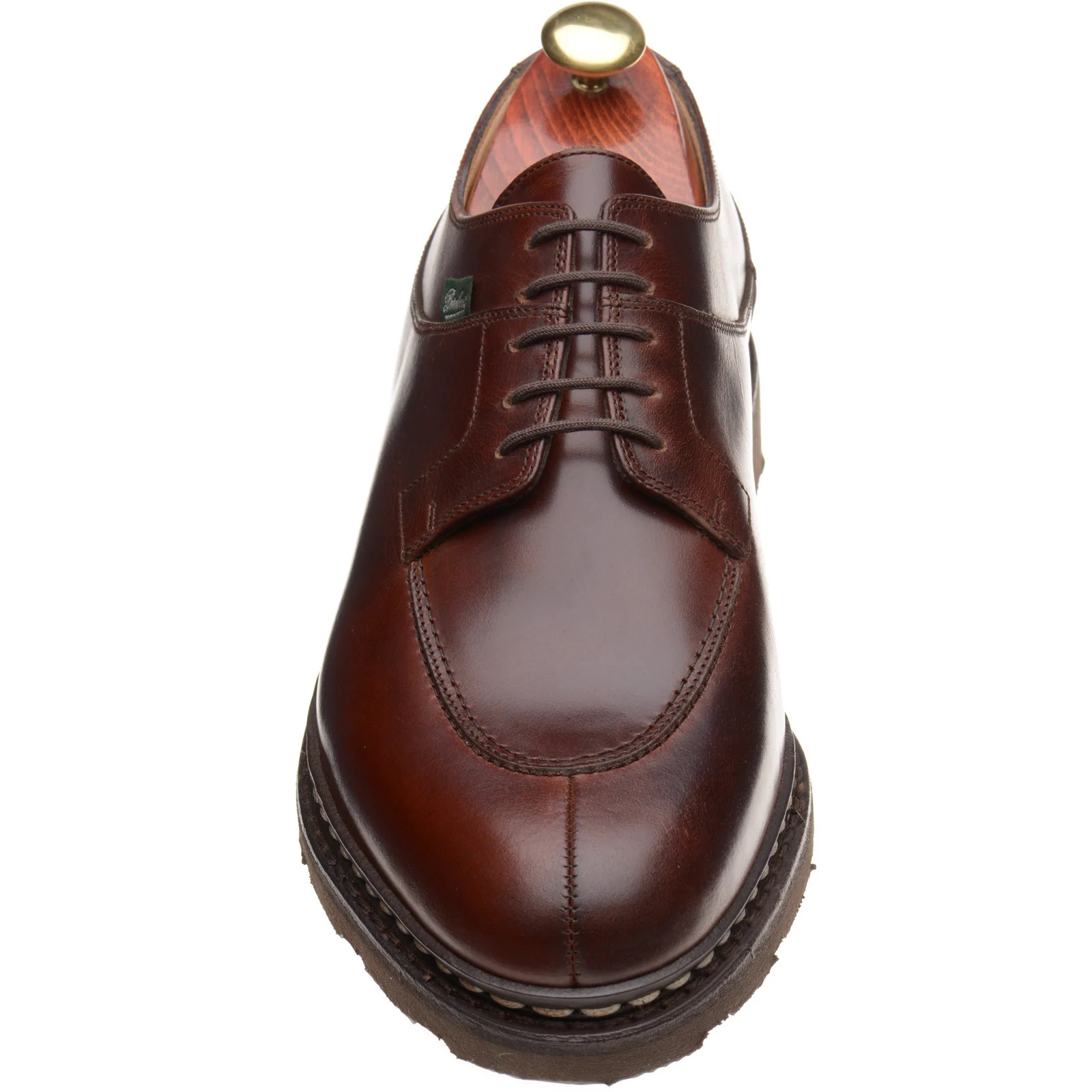 Paraboot Avignon mens rubber-soled Derby shoes in lisse ecorse - Image 2