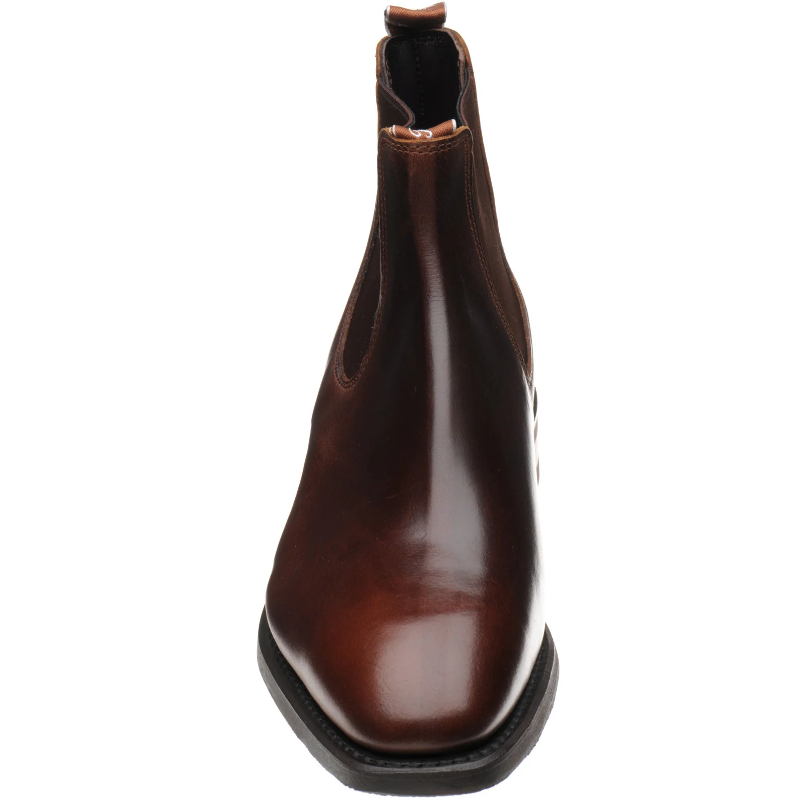 RM Williams Comfort Craftsman mens rubber-soled Chelsea boots in mid brown calf - Image 2