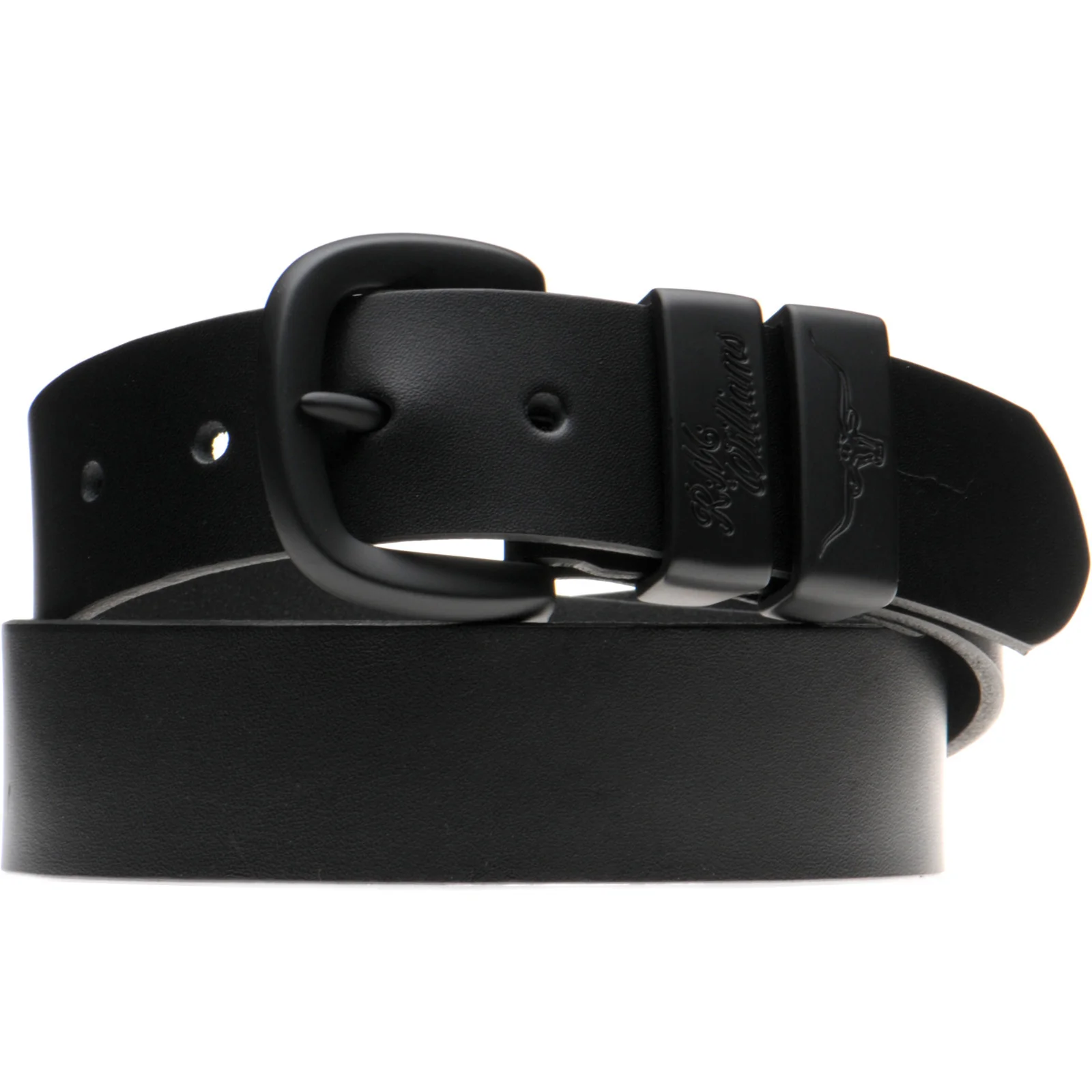 RM Williams Drover Belt in black