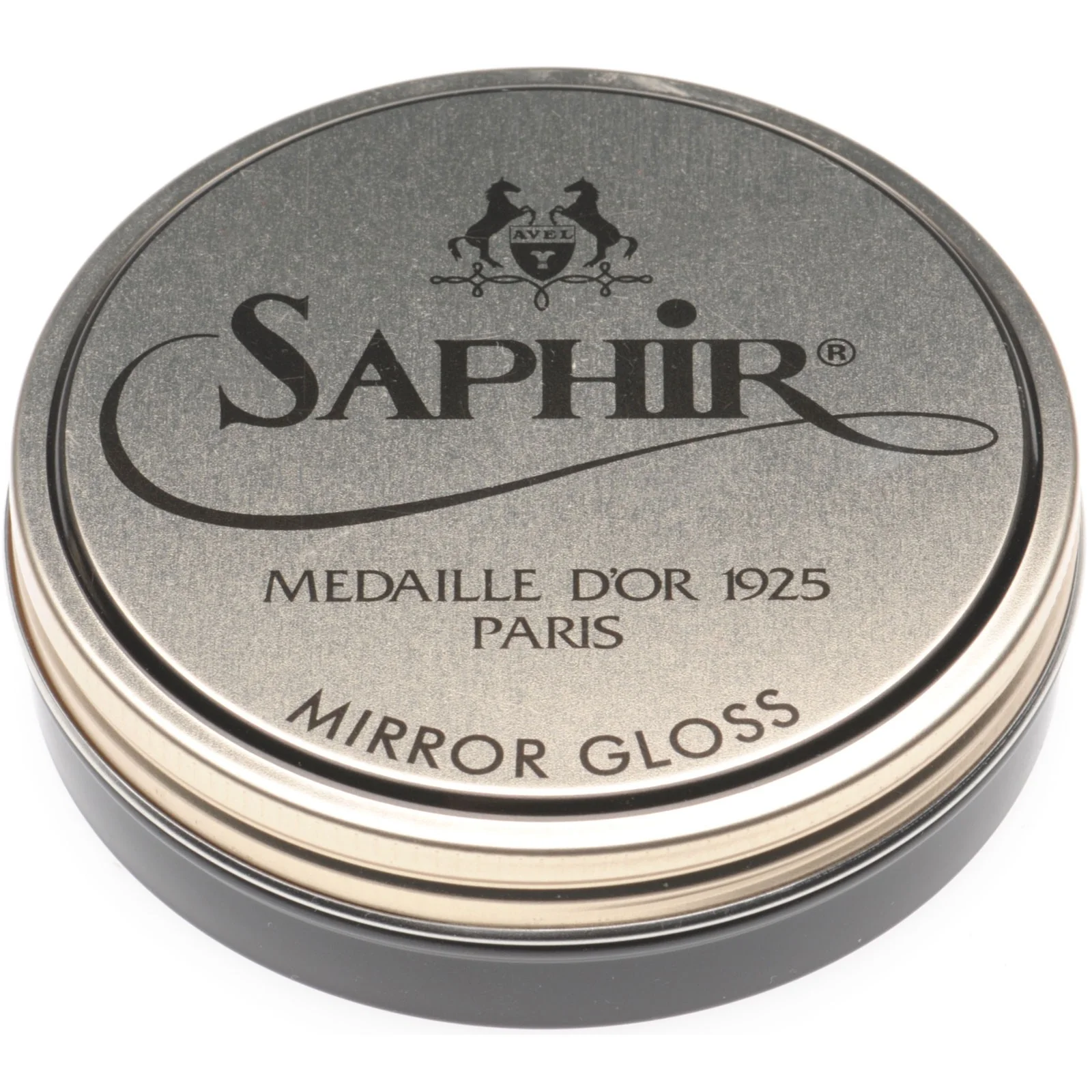 Saphir Mirror Gloss 75ml in dark brown