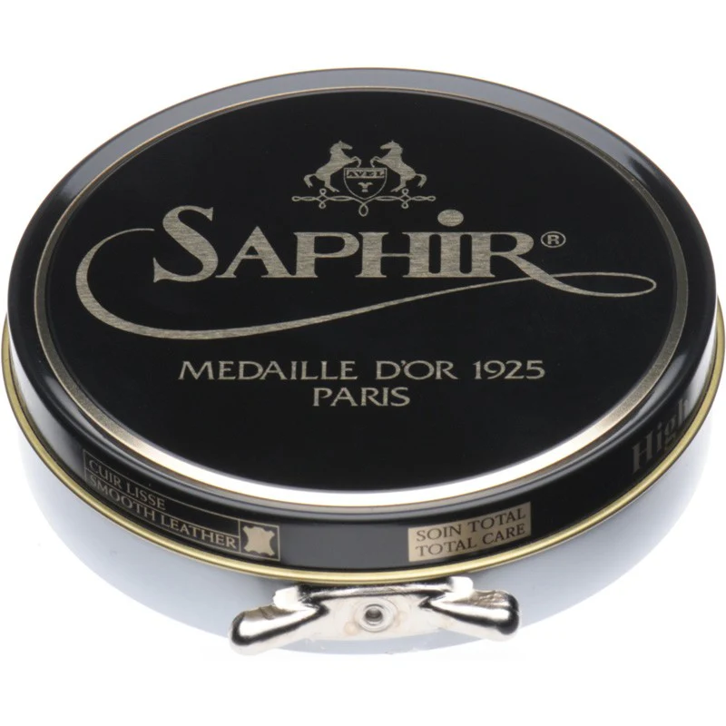 Saphir Pate De Luxe High Gloss Polish 100ml in neutral