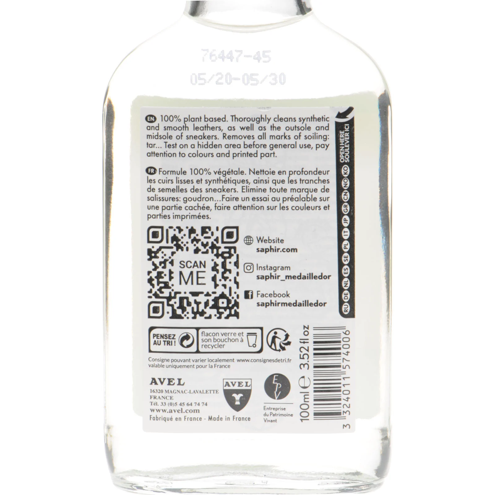 Saphir Sneaker Deep Cleaner in deep cleaner - Image 2