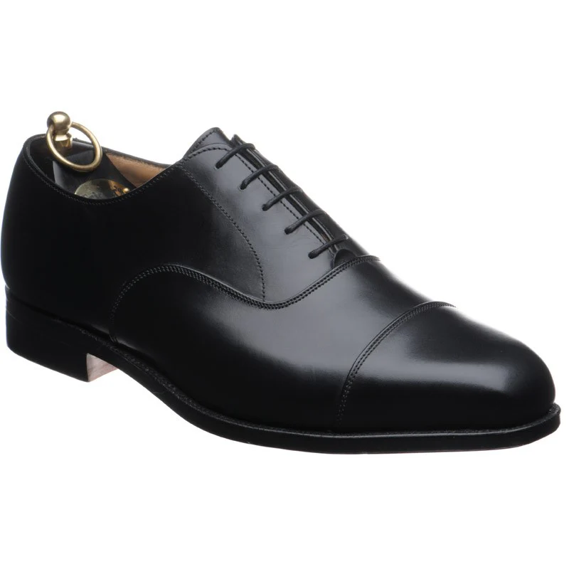 Trickers Regent mens Oxfords in black calf