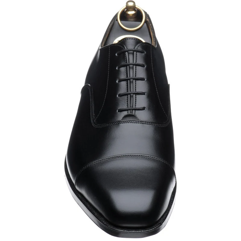 Trickers Regent mens Oxfords in black calf - Image 2
