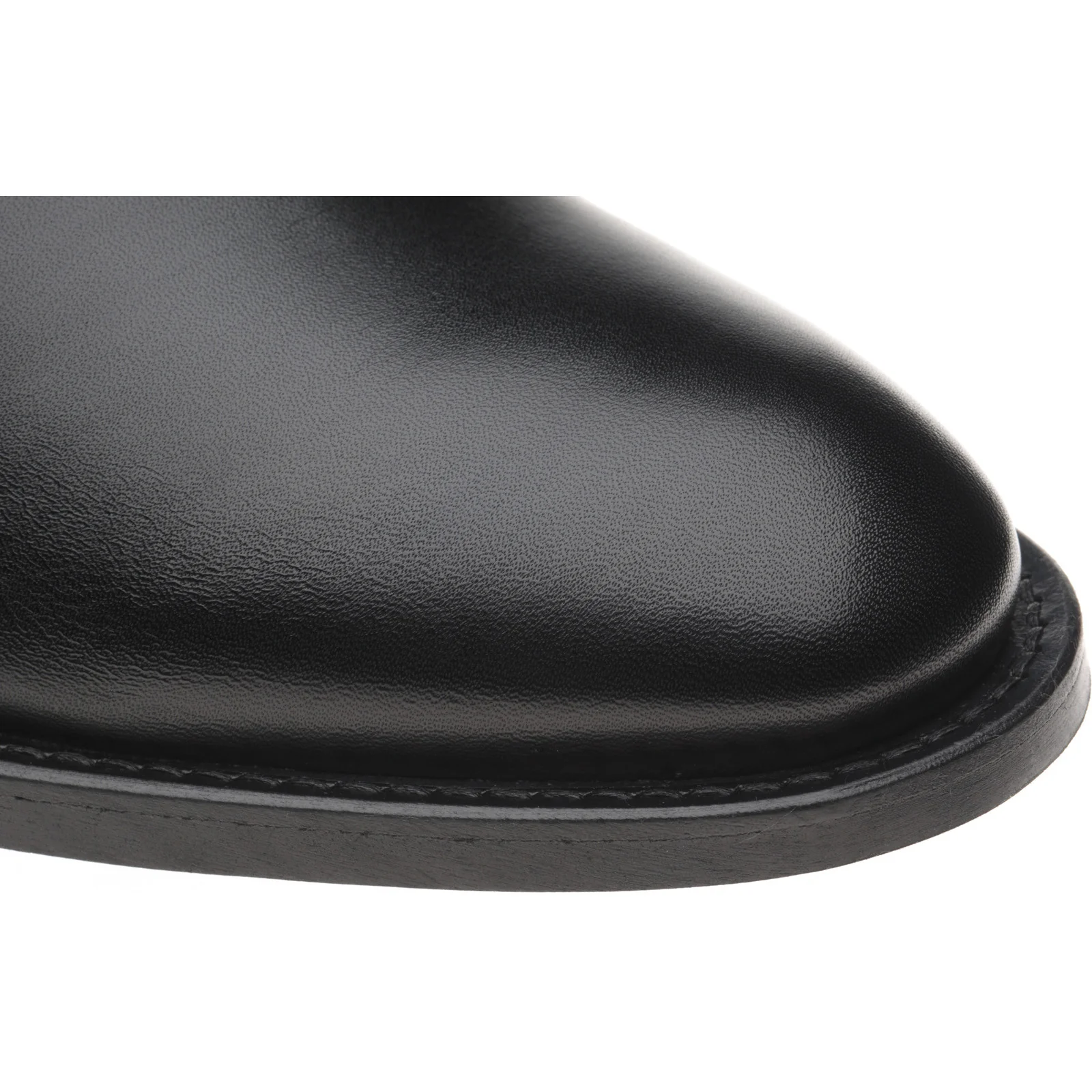 Wildsmith Model 170 mens rubber-soled Chelsea boots in black calf - Image 5