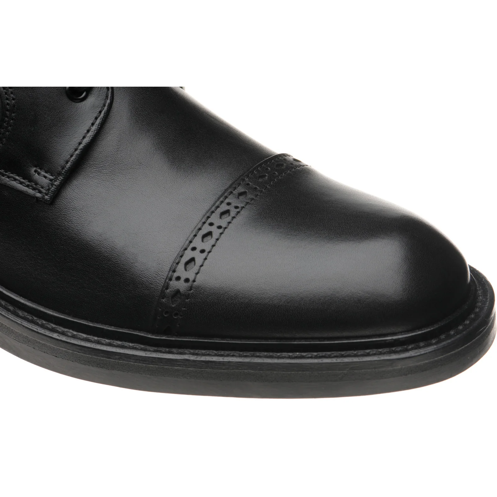 Wildsmith Model 18 mens rubber-soled boots in black calf - Image 5