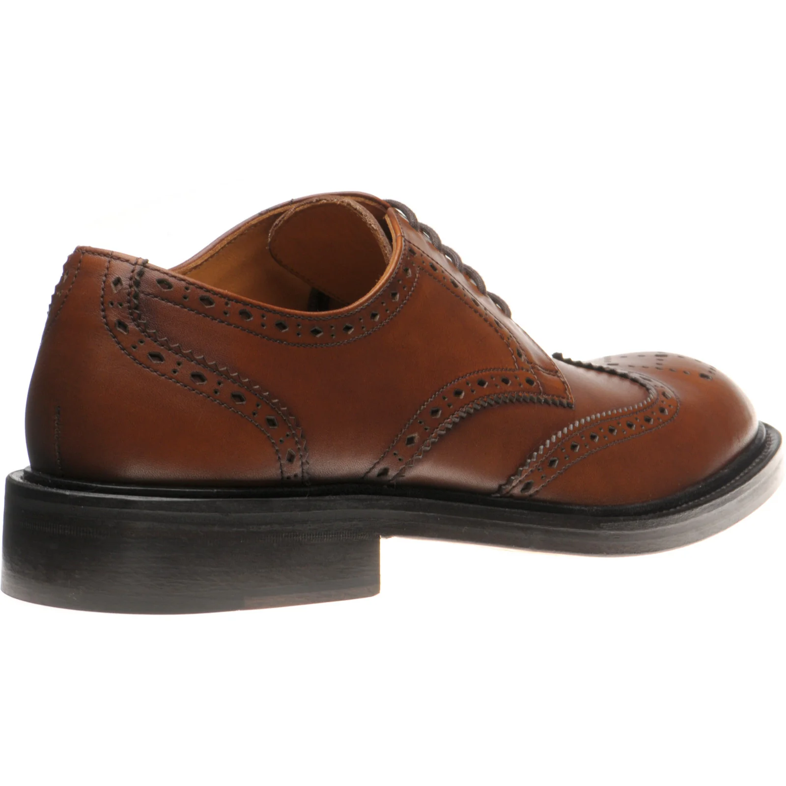 Wildsmith Model 39 mens brogues in british tan calf - Image 4