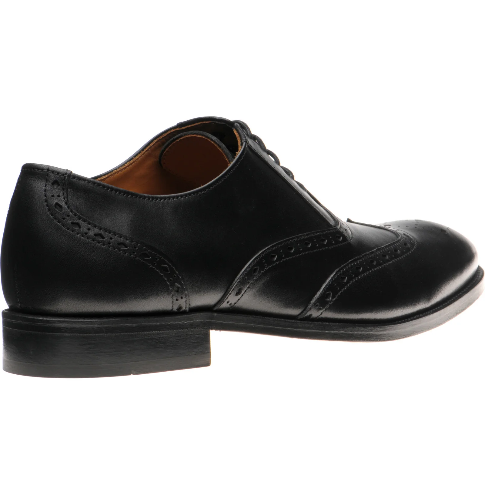 Wildsmith Model 42 mens brogues in black calf - Image 4
