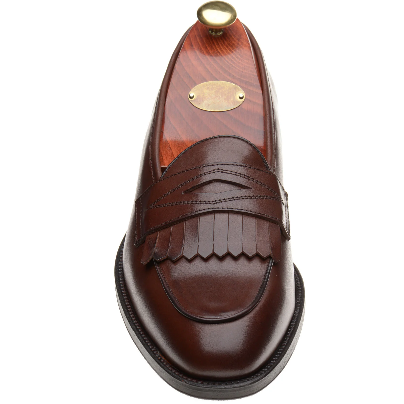 Wildsmith Model 8 mens loafers in conker calf (second) - Image 2