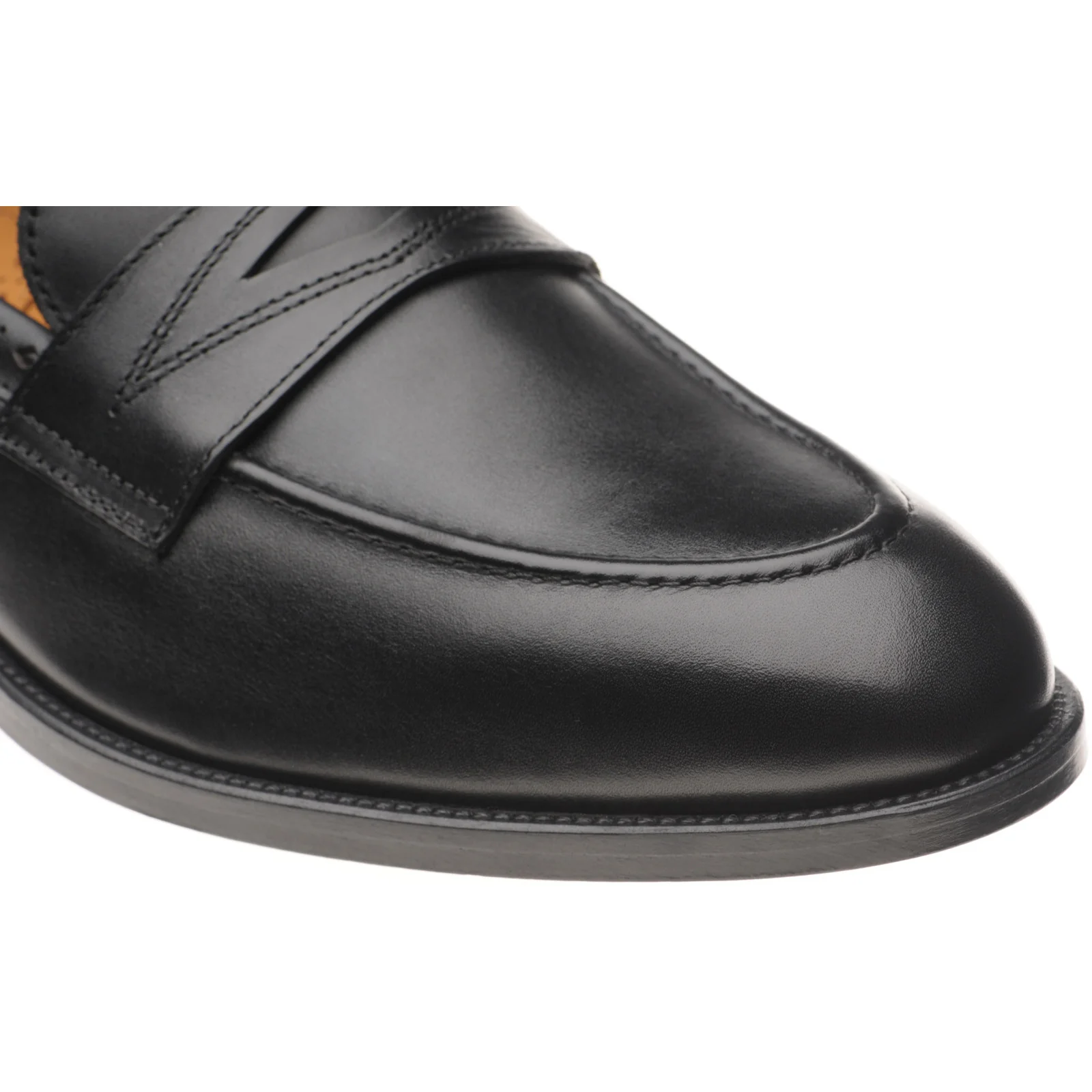 Wildsmith Model 98 mens loafers in black calf - Image 5