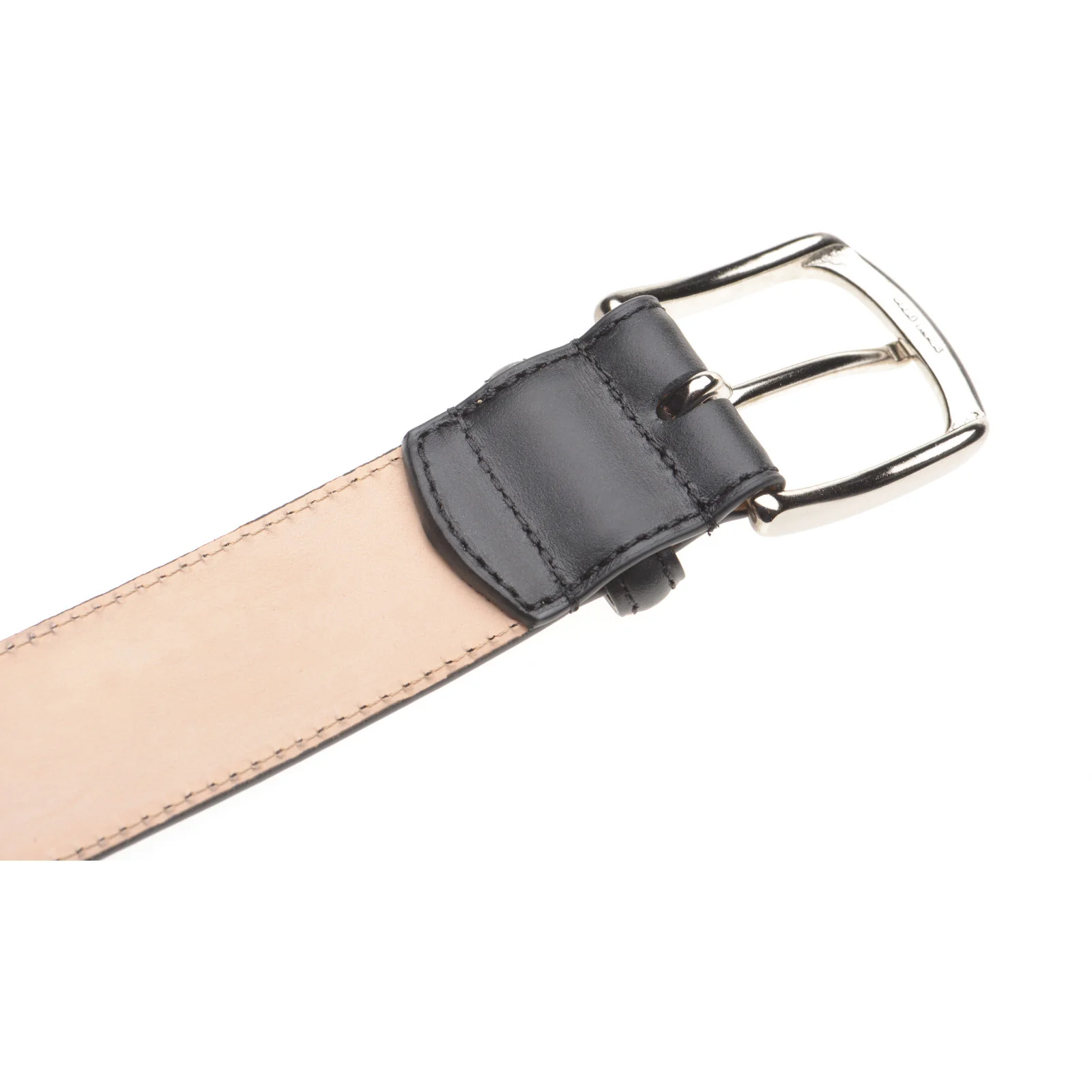 Wildsmith Calf Belt in black - Image 4