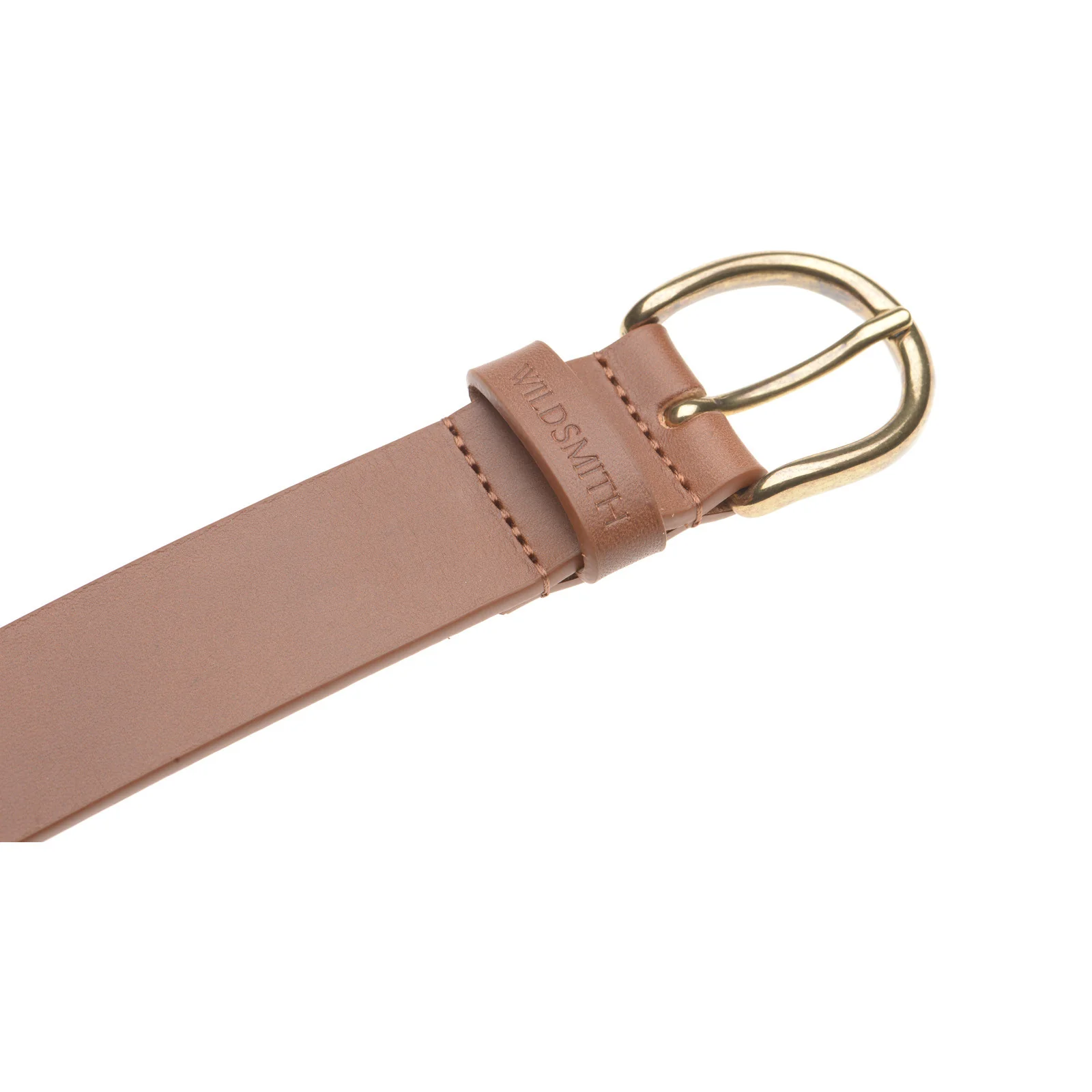 Wildsmith Vegetable Tanned Belt in tan - Image 3